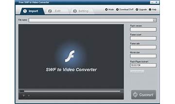 SWF Video Converter: App Reviews; Features; Pricing & Download | OpossumSoft